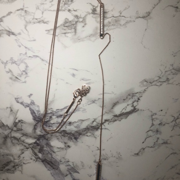 Kendra Scott Sheldon Lariat Necklace - Picture 3 of 3